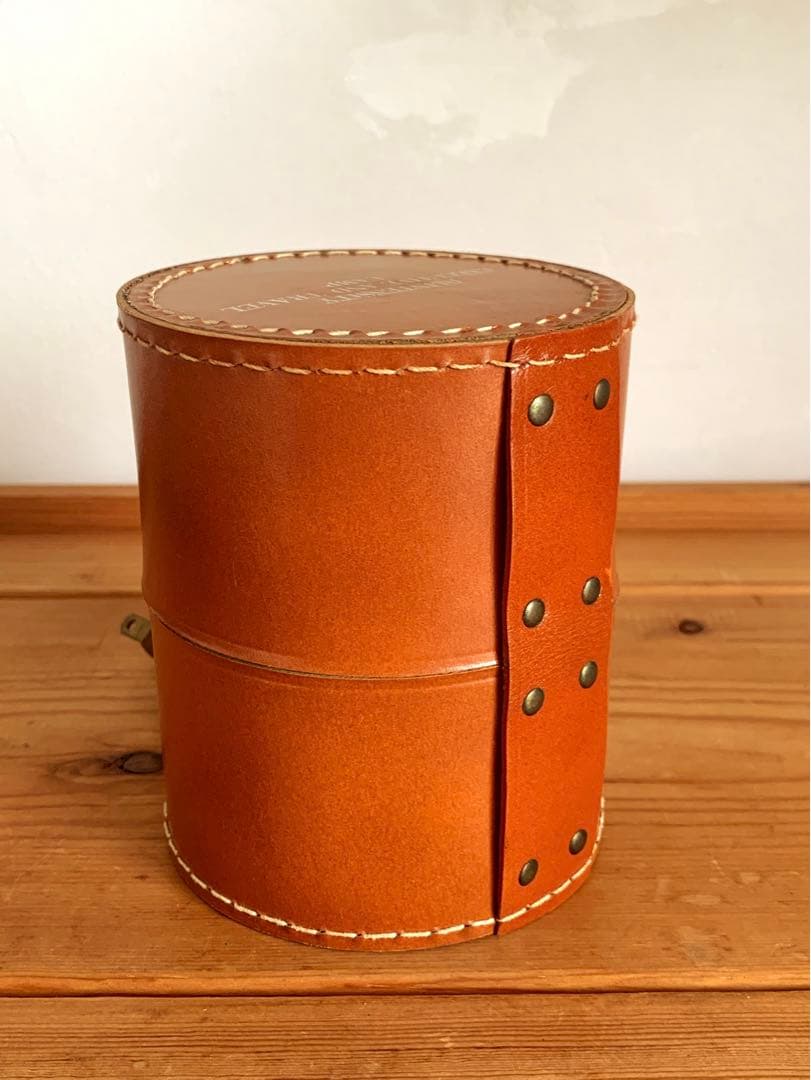 1960s ミッドセンチュリー　ビンテージ　レザー　ランプ　照明　電気スタンド