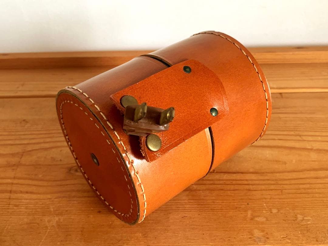 1960s ミッドセンチュリー　ビンテージ　レザー　ランプ　照明　電気スタンド