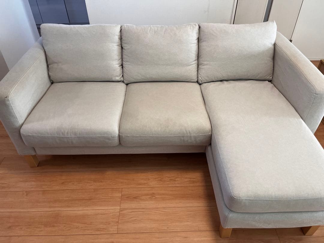 ⭐︎タイムセール⭐︎IKEA 3人掛け L字ソファ　KARLSTAD