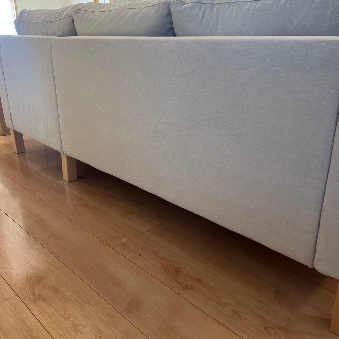 ⭐︎タイムセール⭐︎IKEA 3人掛け L字ソファ　KARLSTAD