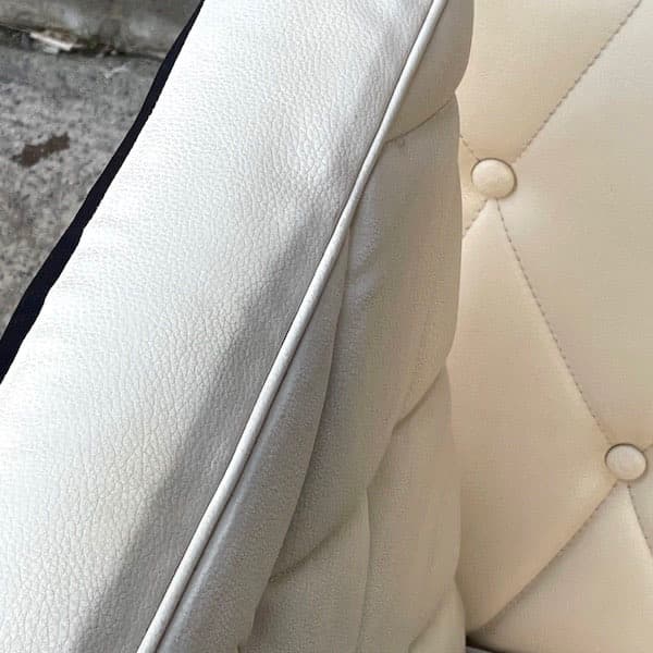 カリモク60 ３シーターロビーチェア　アイボリー　３人がけソファ