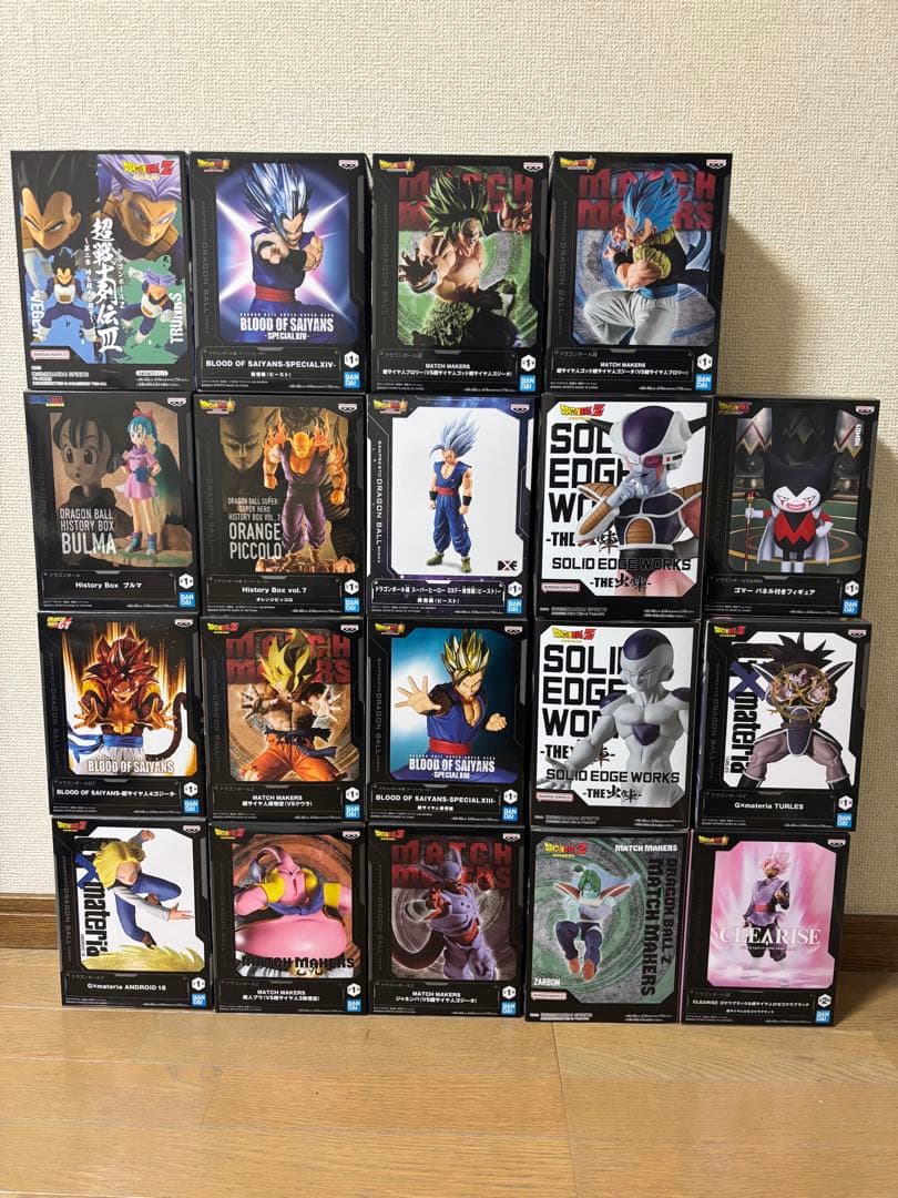 開封済みドラゴンボール フィギュアセット