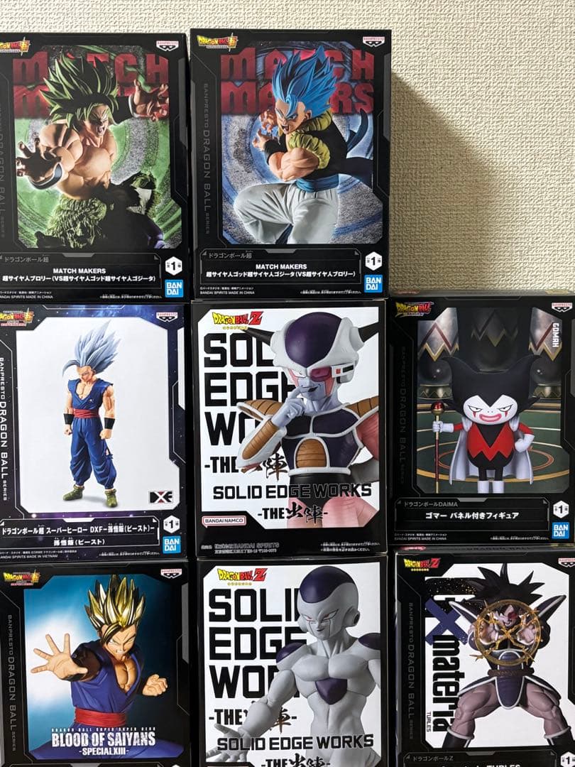 開封済みドラゴンボール フィギュアセット