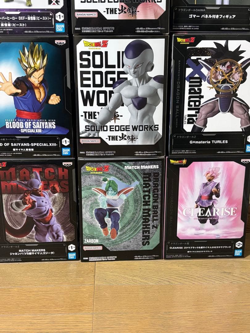 開封済みドラゴンボール フィギュアセット