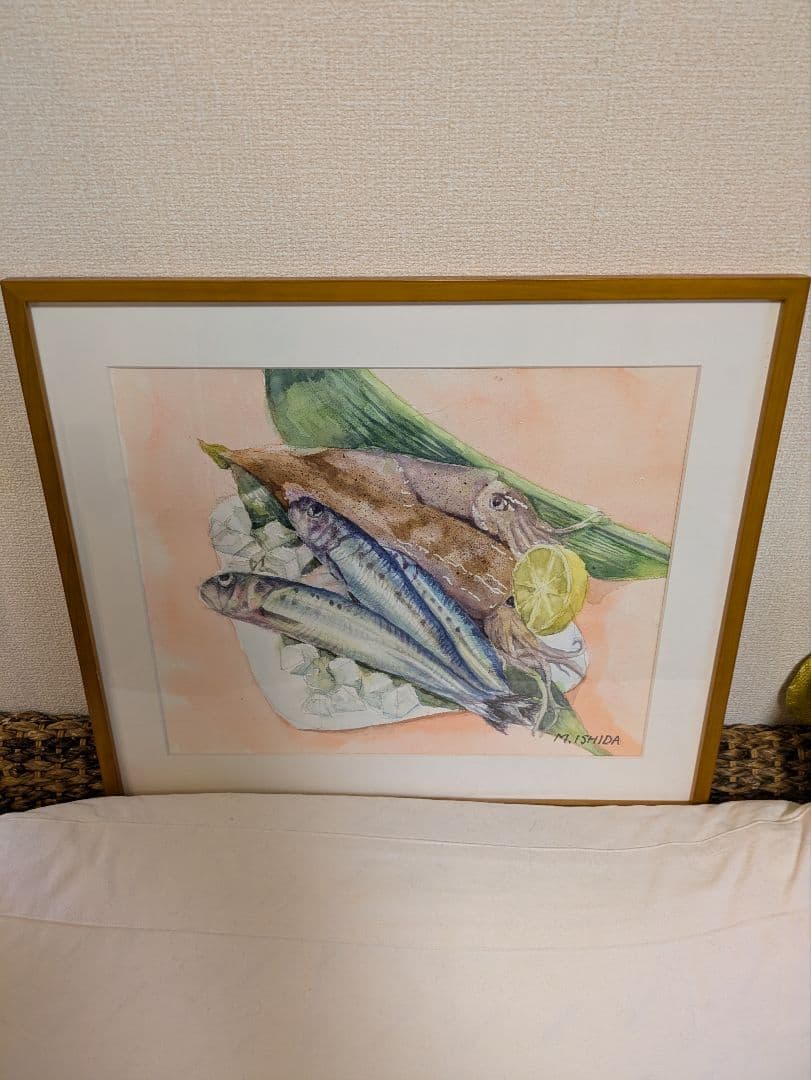 居酒屋、寿司店に最適イワシイカ手書きです