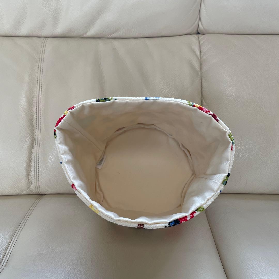 FEILER ハイジ　 オフホワイト　たて21、よこ20、マチ20