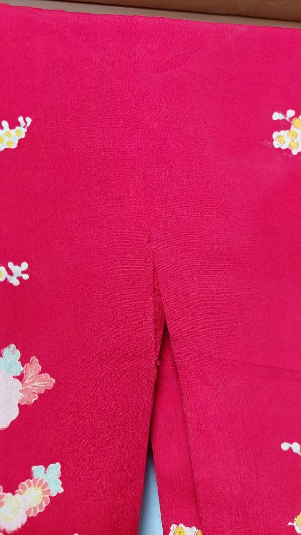 NA62アンティーク着物長襦袢正絹着丈119センチ裄丈58センチ