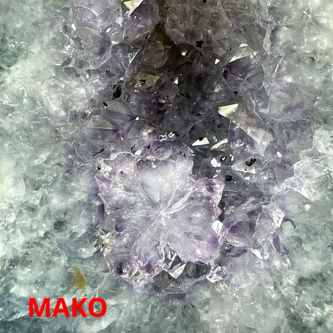 M1845☆ペア・アメジストトレジャー瑪瑙2.8Kg☆天然石☆N50507-A