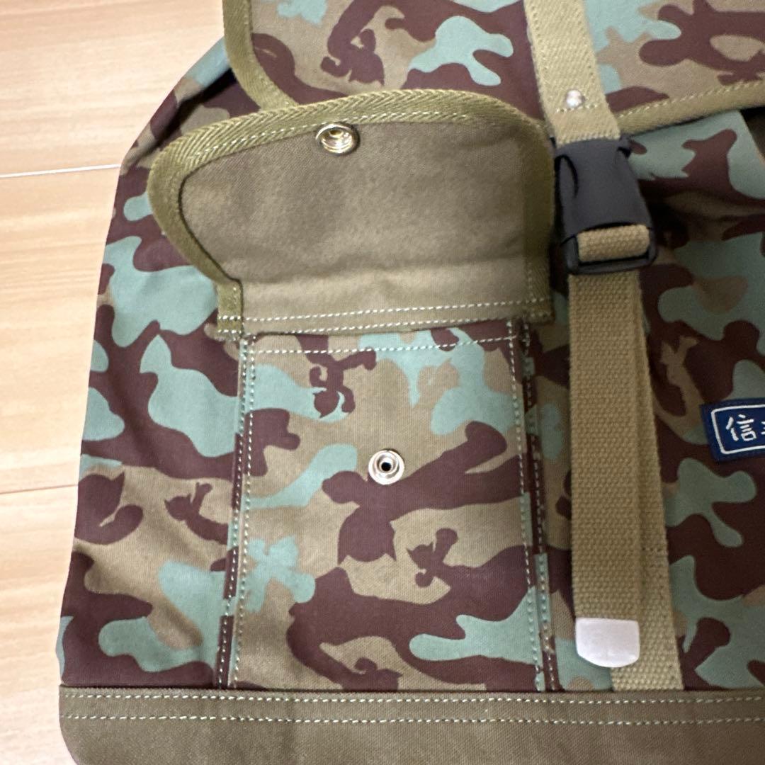 【限定品・未使用】信三郎帆布 鉄腕アトム 迷彩リュック