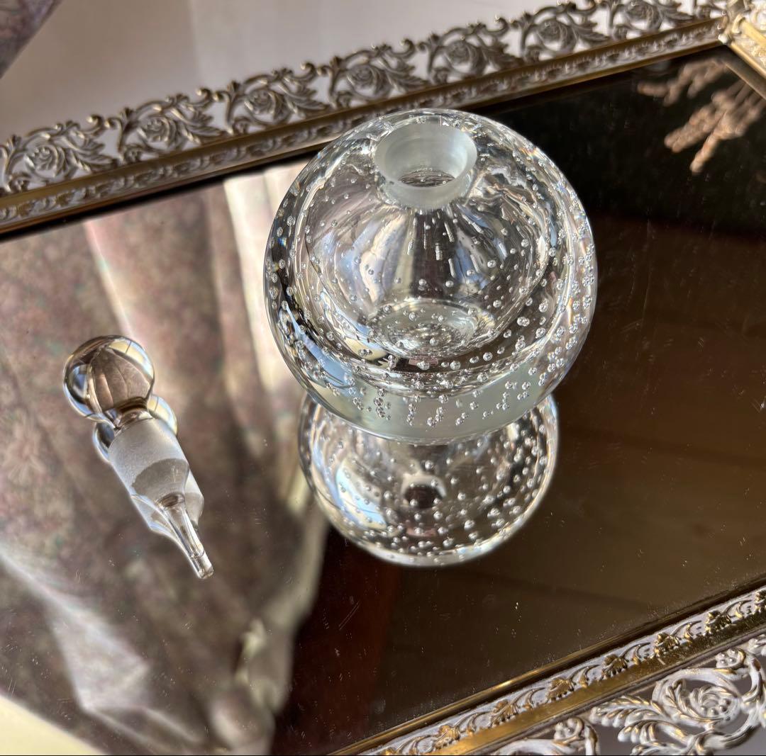 気泡　バブル　香水瓶　希少　インテリア　ヴィンテージ/検索A.D.Copier