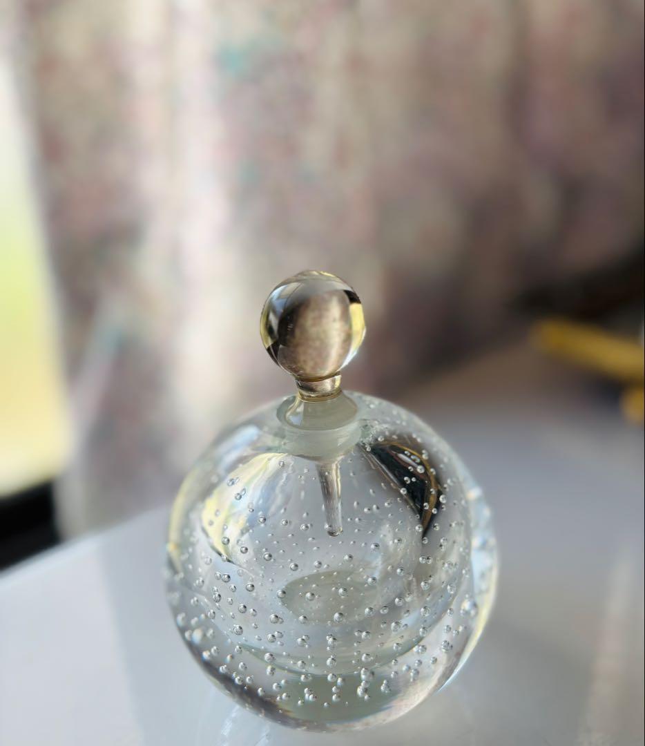 気泡　バブル　香水瓶　希少　インテリア　ヴィンテージ/検索A.D.Copier