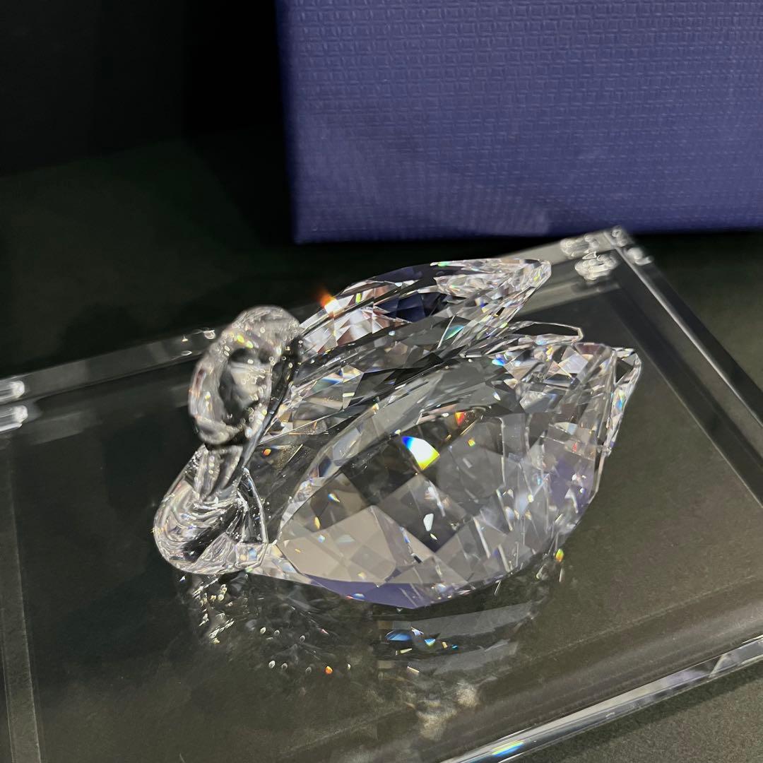 Swarovski スワロフスキー フィギュリン　スワンL置物