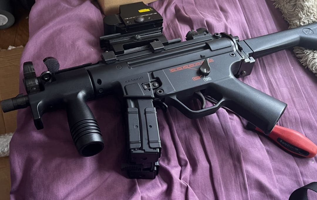 東京マルイ 電動ガン ブラック 折りたたみ式 MP5K PDW
