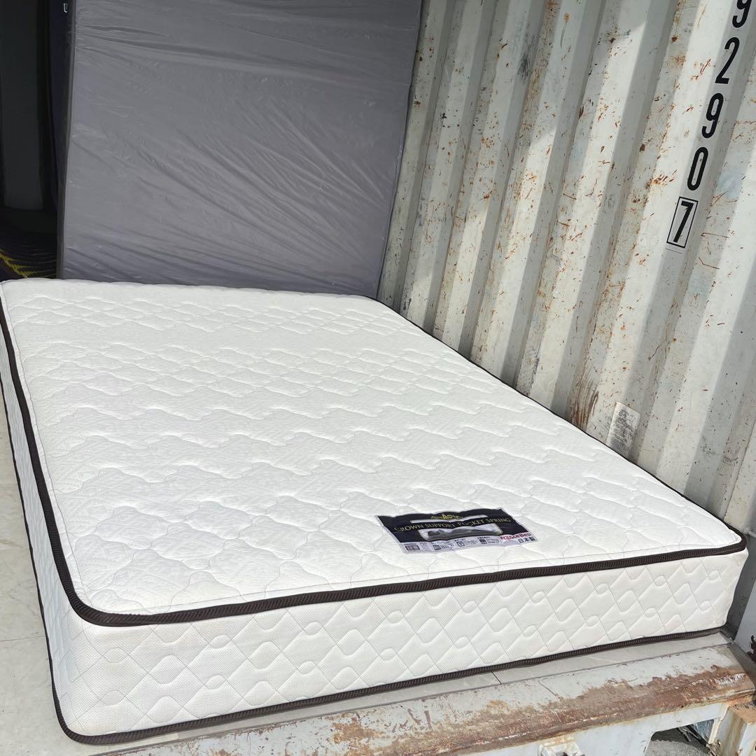 取付無料！フランスベッド クラウンサポート ポケットコイルダブルマットレス✨