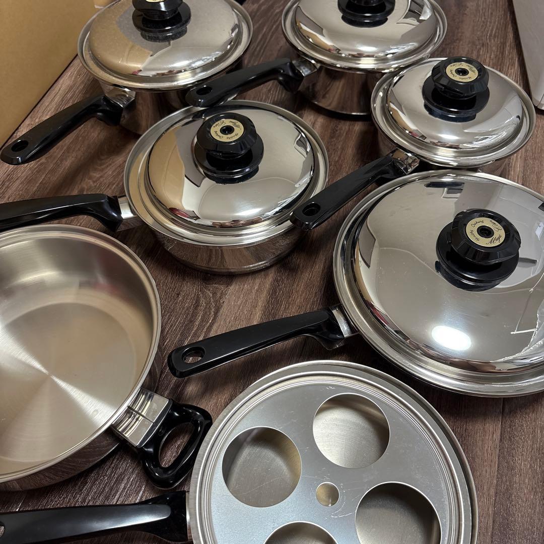 ステンレス鍋・フライパンセット - メルカリ