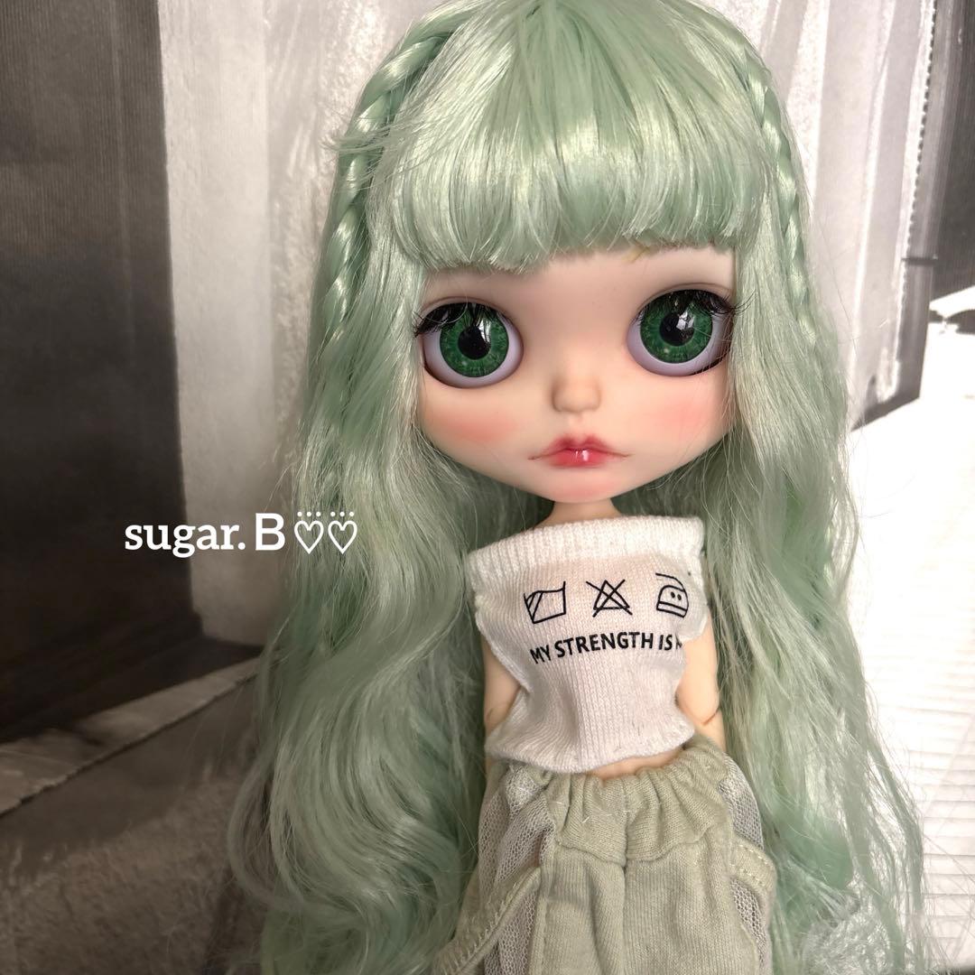 アイシードールカスタム❤︎ミルキーグリーン❤︎