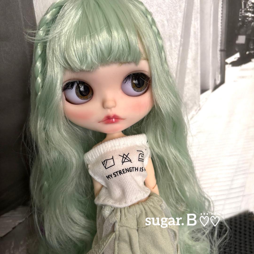 アイシードールカスタム❤︎ミルキーグリーン❤︎