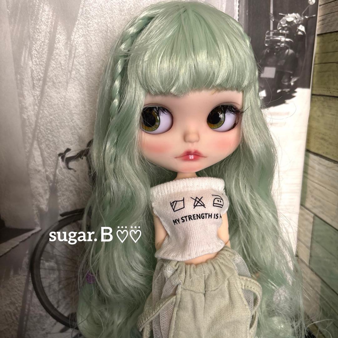 アイシードールカスタム❤︎ミルキーグリーン❤︎