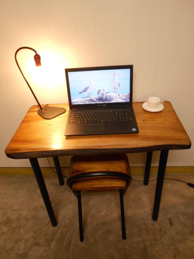 けやきアイアンテーブルイスセット　12-18