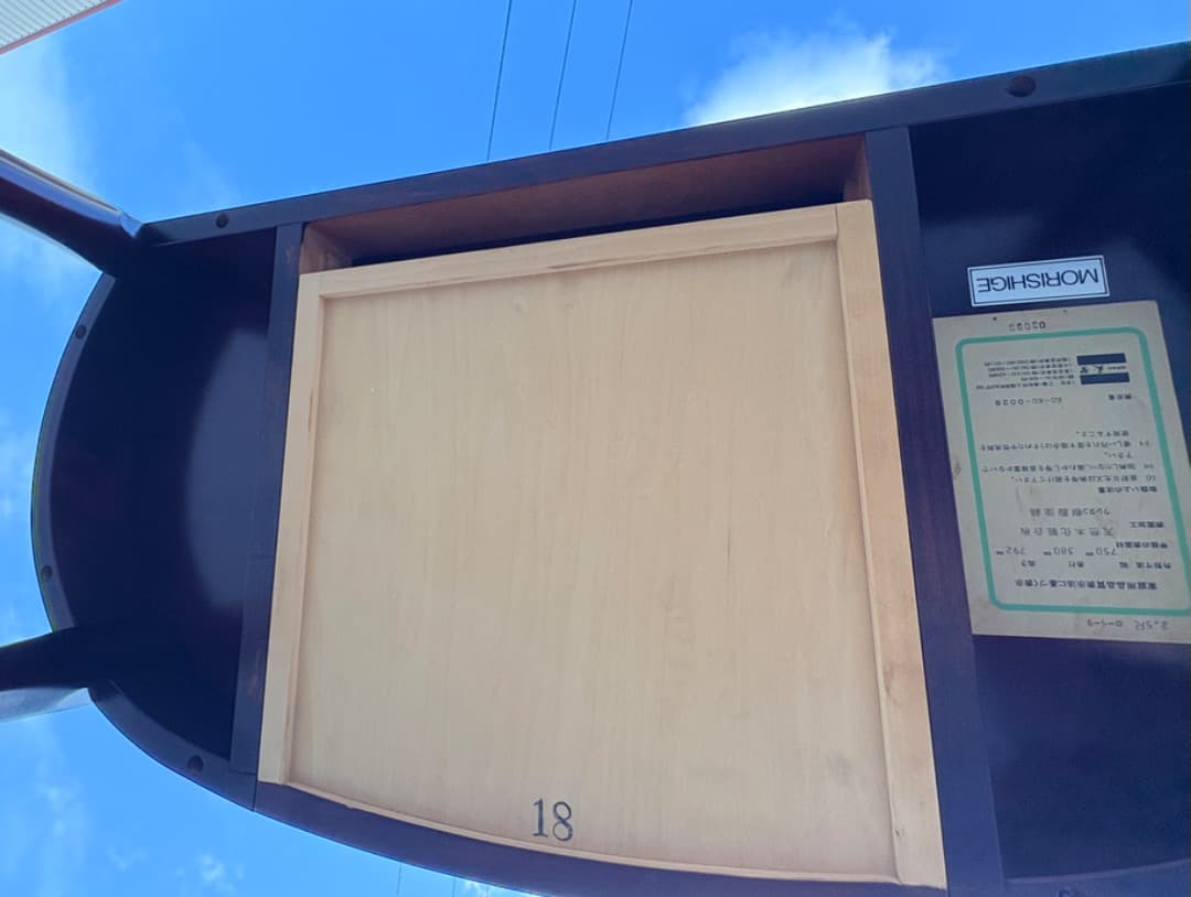 【送料無料】 モリシゲ　森繁　サイドテーブル　コンソールテーブル　鏡付き