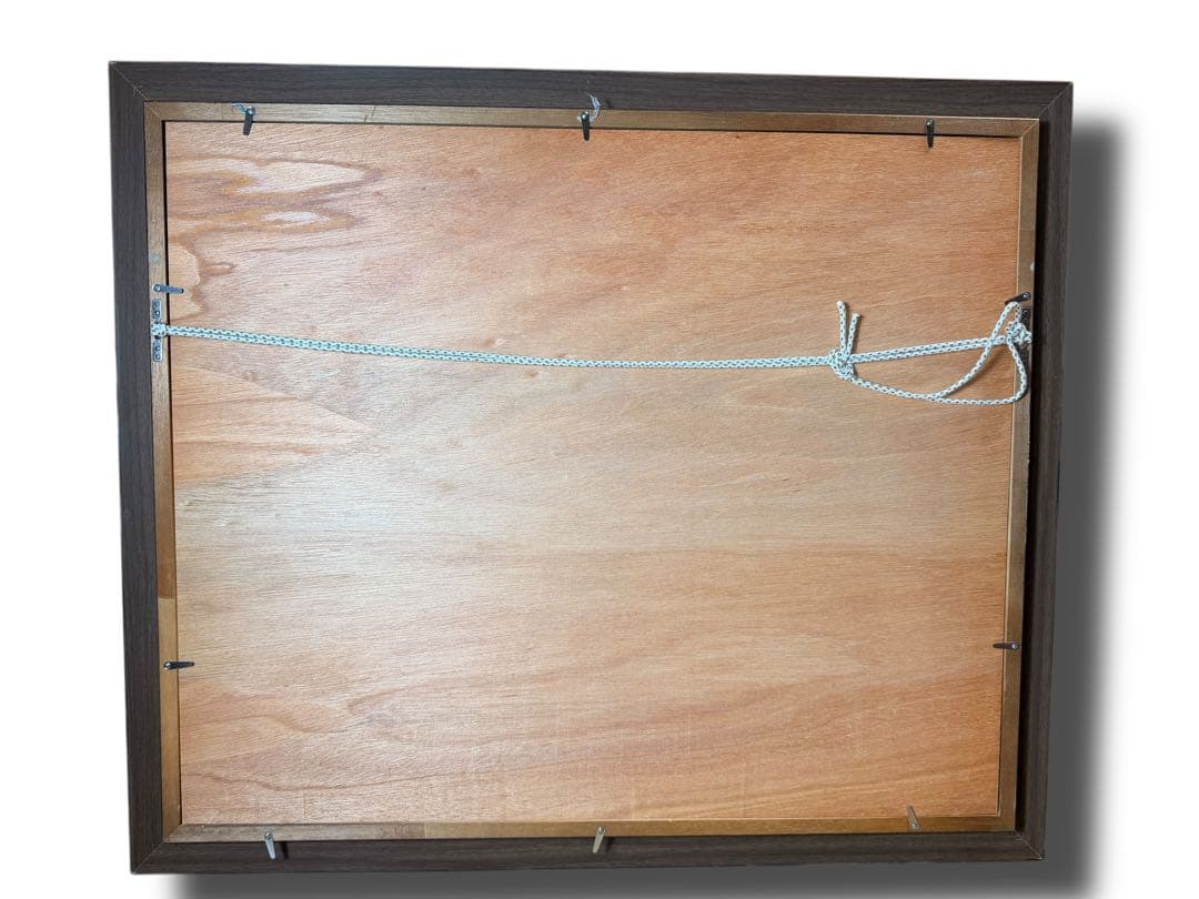 #片山弘明 北の大地 油彩画 額装アート 絵画