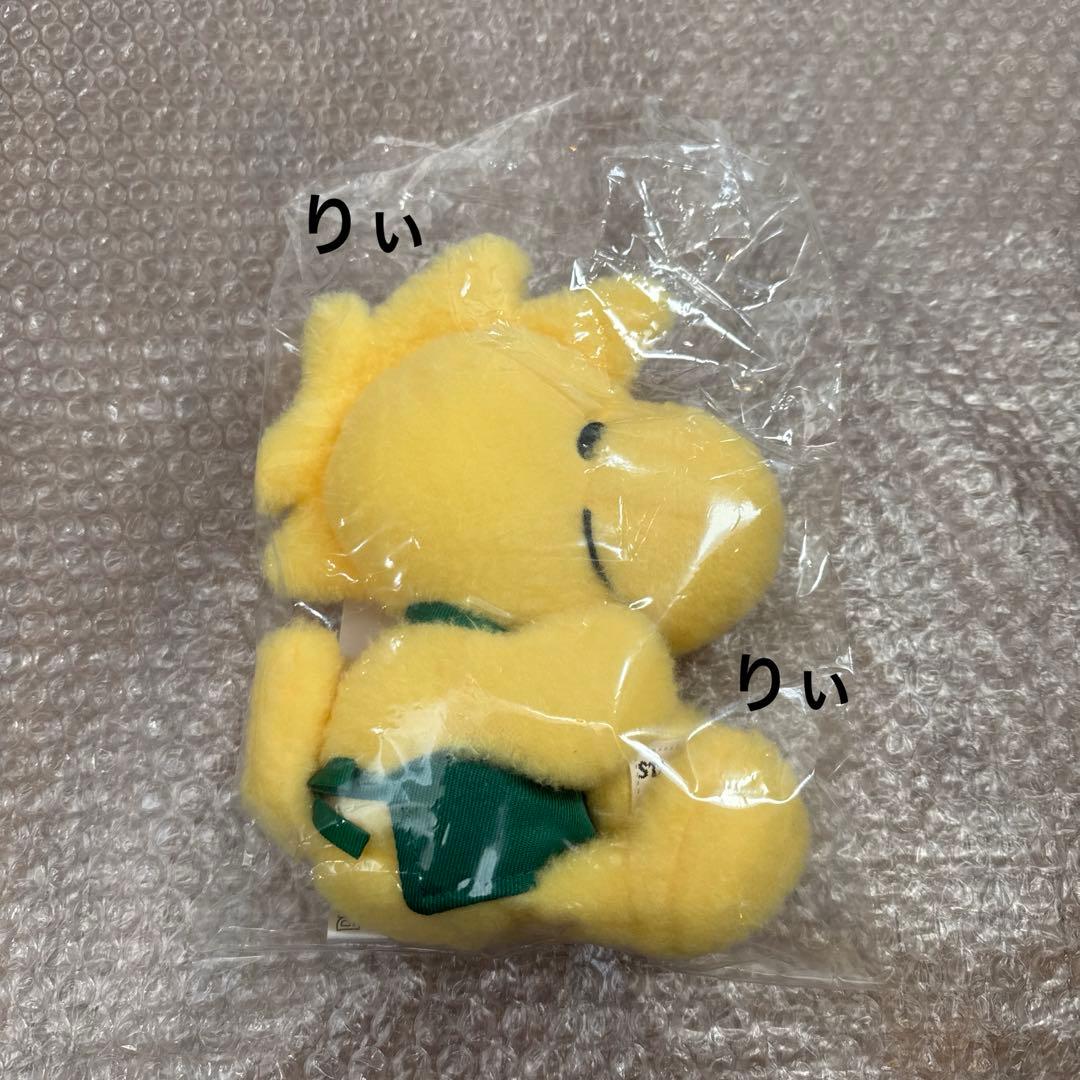 スターバックス PEANUTS スヌーピー2023 ウッドストック ぬいぐるみ