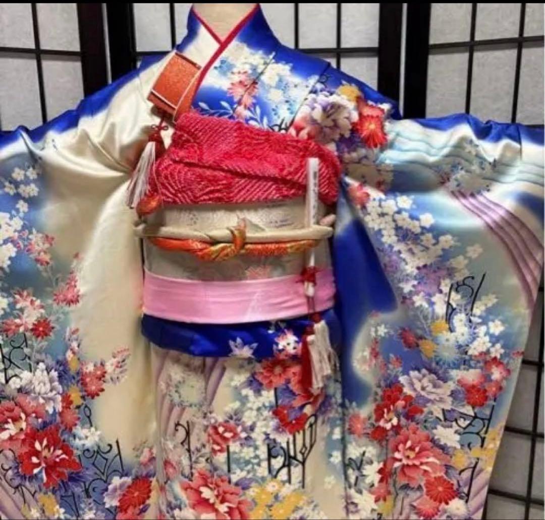 七五三 着物セット 7歳 ふくら雀 ハーフ成人式 十三詣り ジュニア