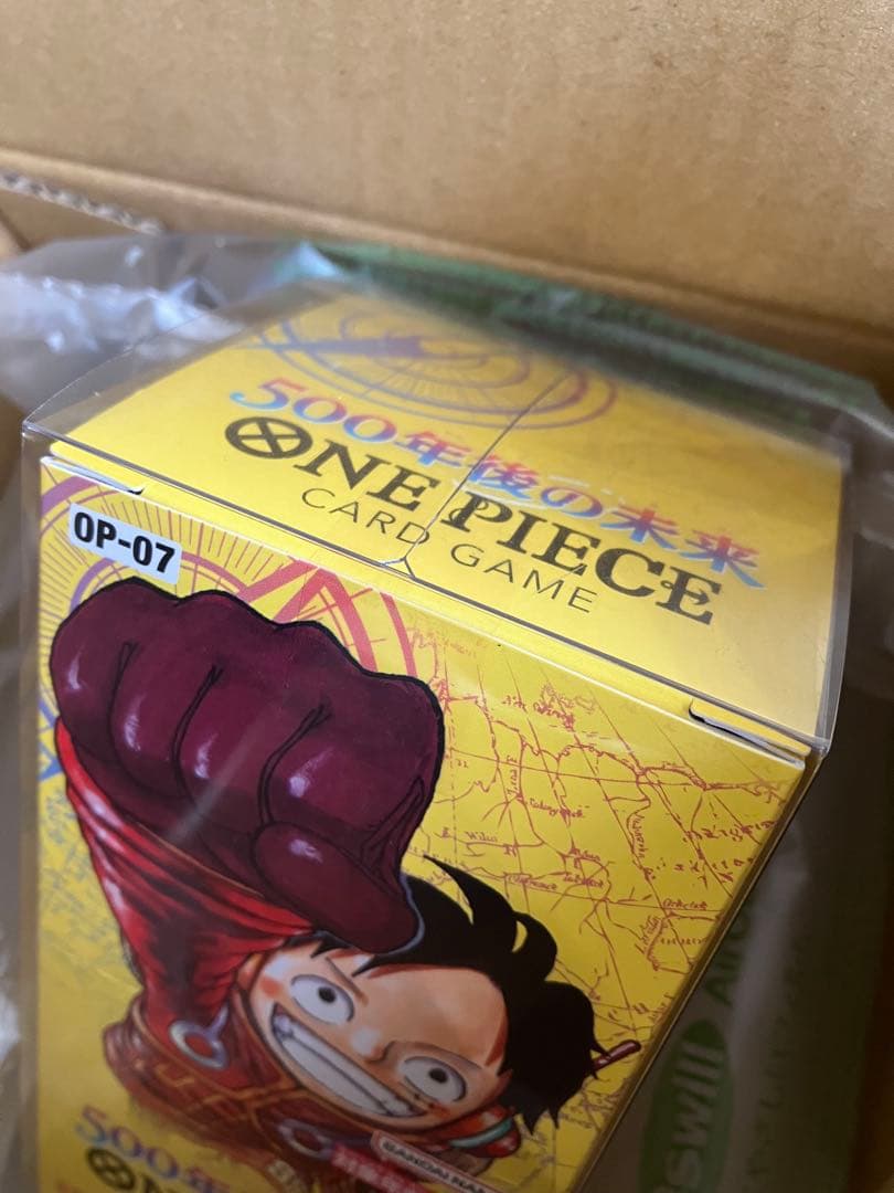 テープ付】ワンピースカードゲーム 500年後の未来 1BOX - メルカリ