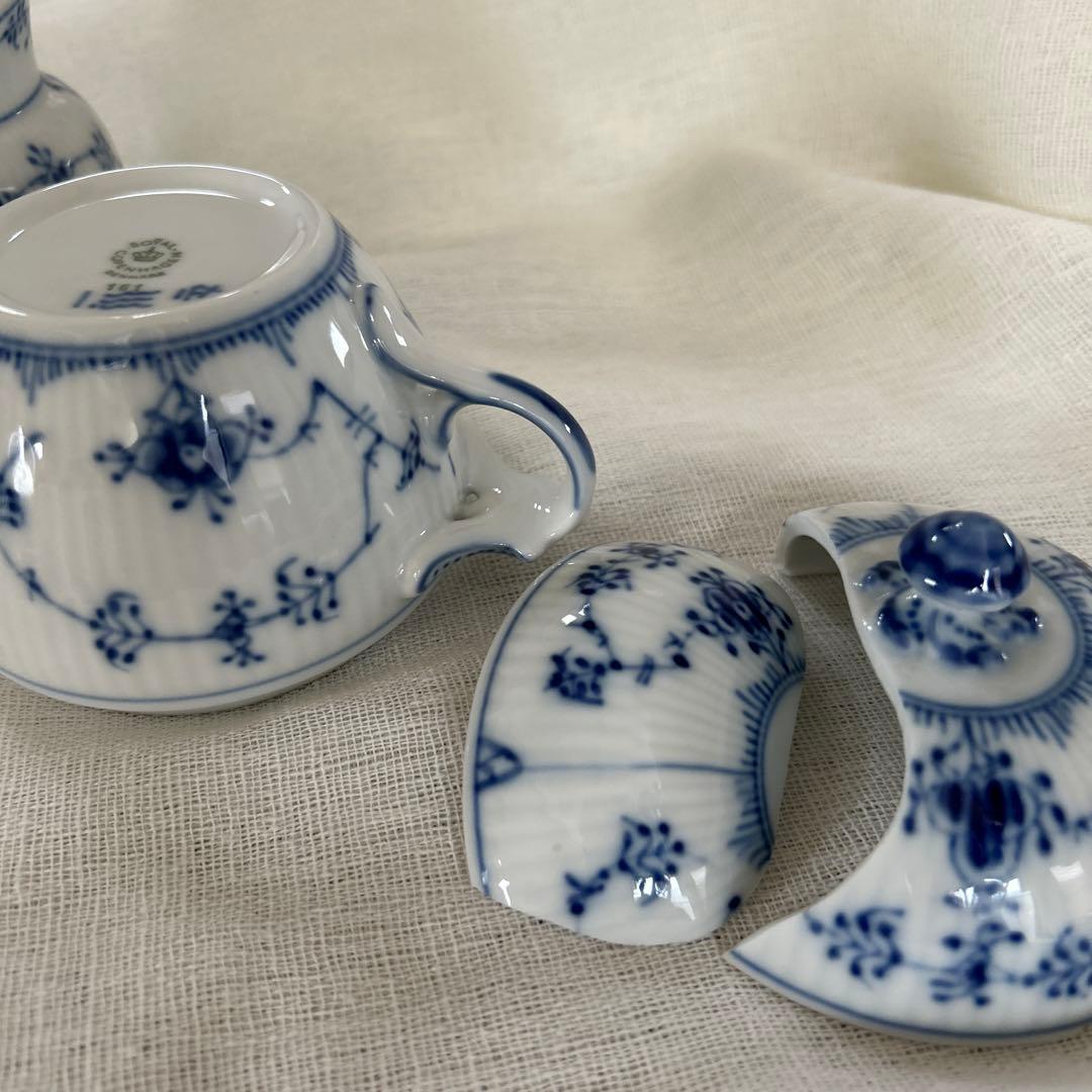 Chie-Sa ロイヤルコペンハーゲン　シュガーポット　難あり