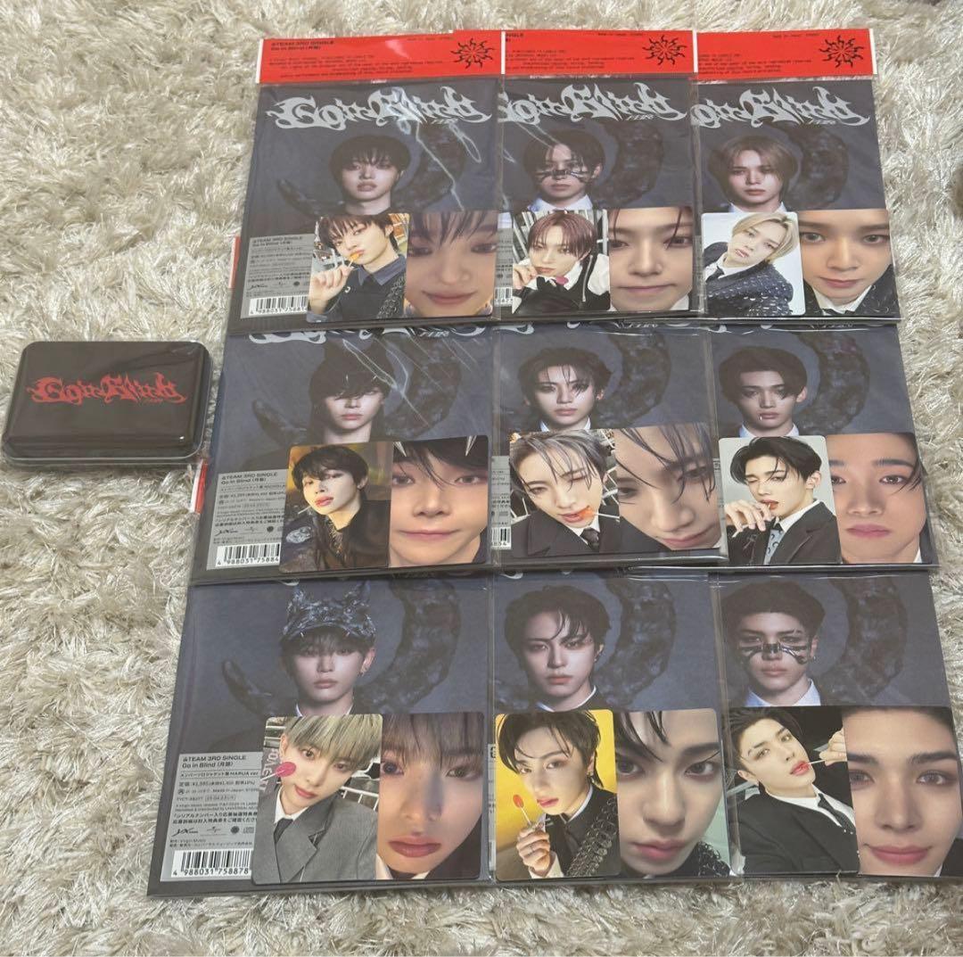 &TEAM Go in Blind 月狼 CD 9形態セット トレカ付き - メルカリ