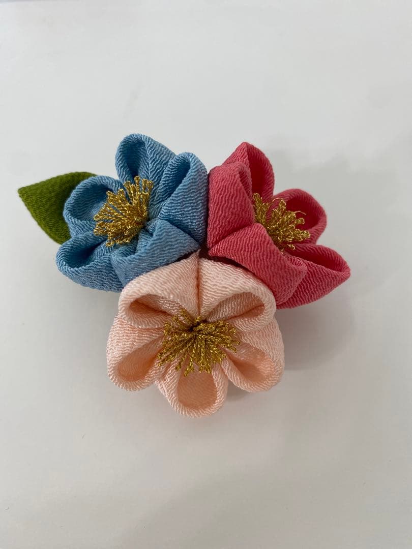 かづら清老舗　かんざしセット　ちりめん　七五三