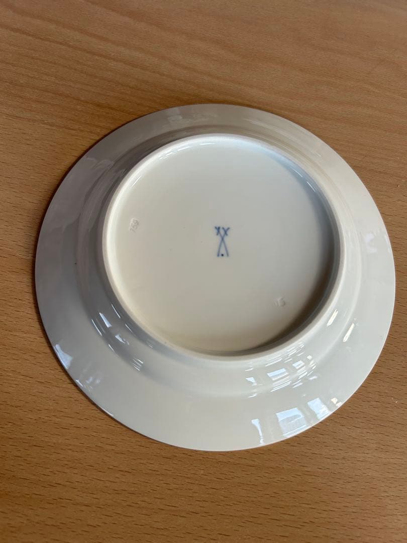 希少 マイセン プレート 皿 ビンテージ アンティーク 陶器 骨董