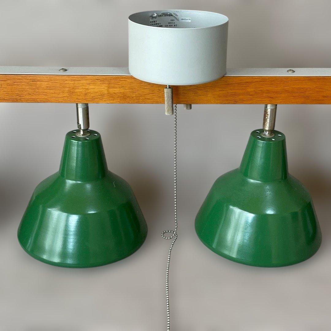 希少✨完動品✨HERMOSA MARTTI 4 ホーローランプ シーリングライト