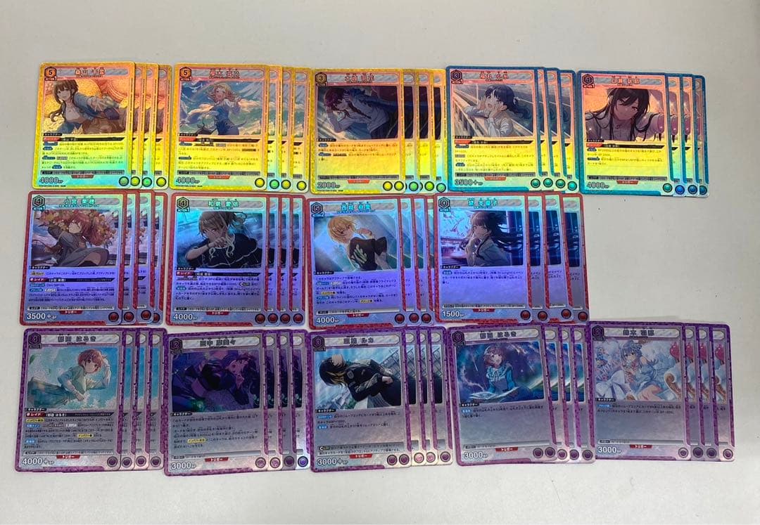 ユニオンアリーナ シャニマス プレシャスブースターパック　SR以下4コン