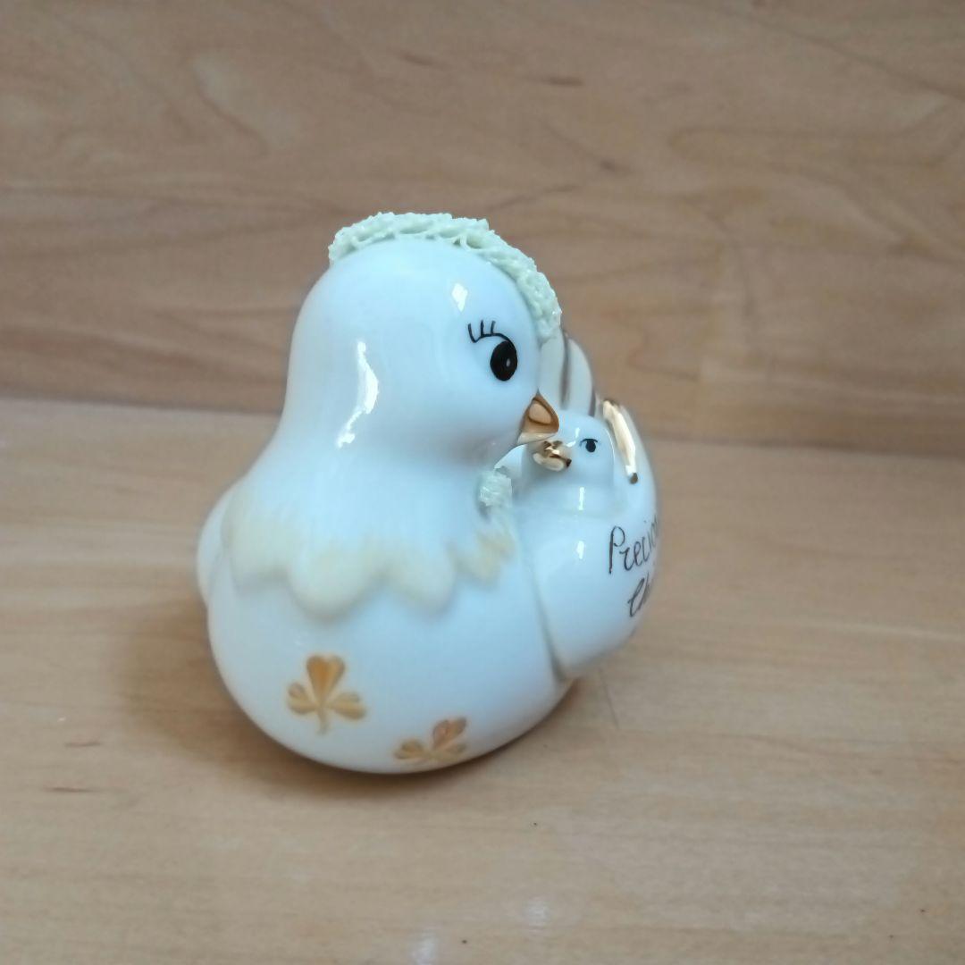 アイリッシュドレスデン 干支 酉 鳥 2017 ニワトリとヒヨコ プレシャス