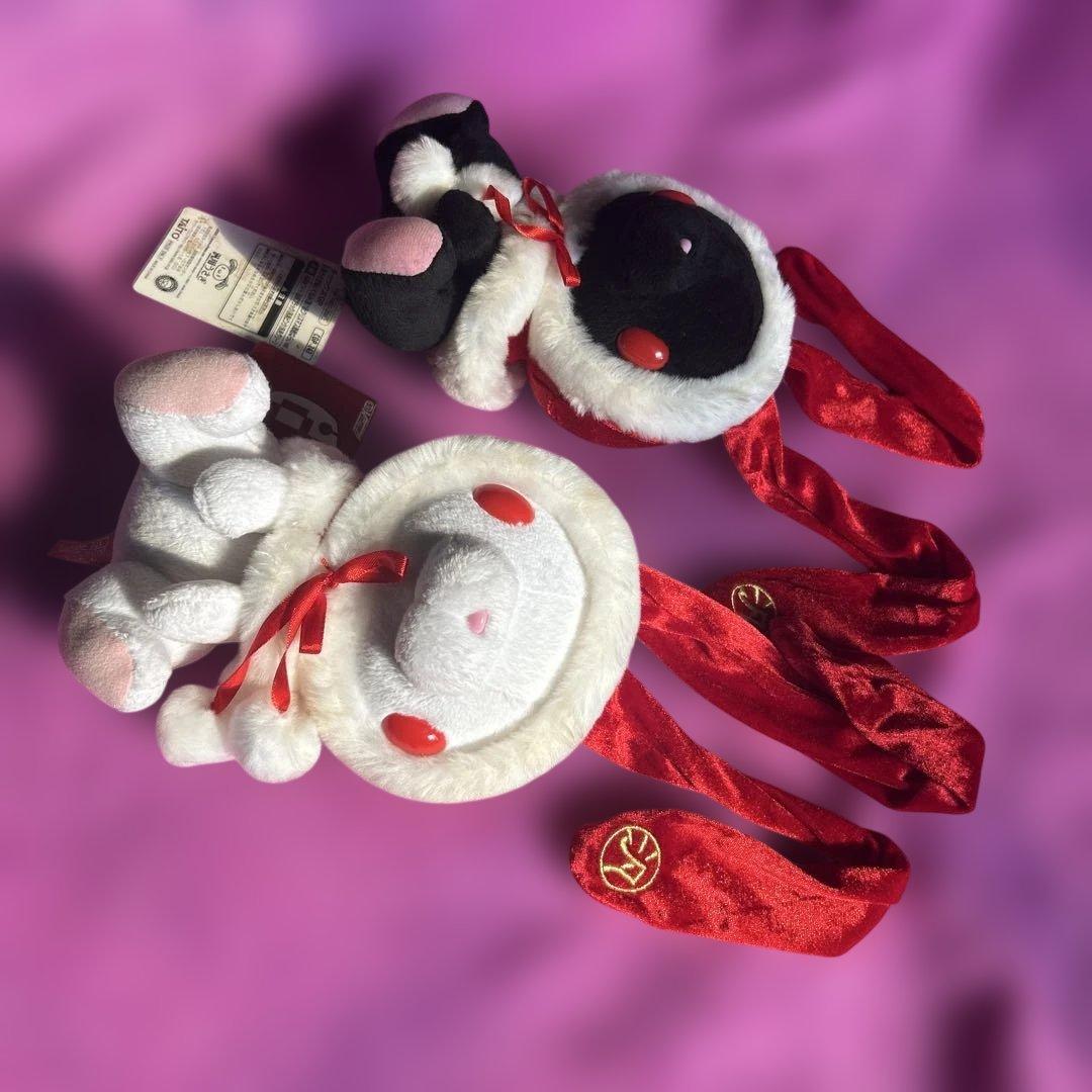 チャックスGP 汎用うさぎ ぬいぐるみ ☆クリスマスコスプレ2体☆レトロ