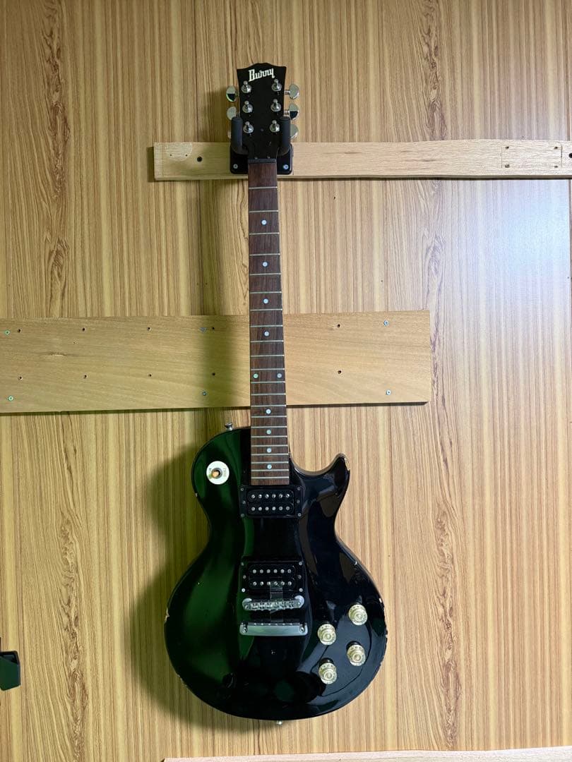 ジャンク Burny ブラック レスポール - メルカリ
