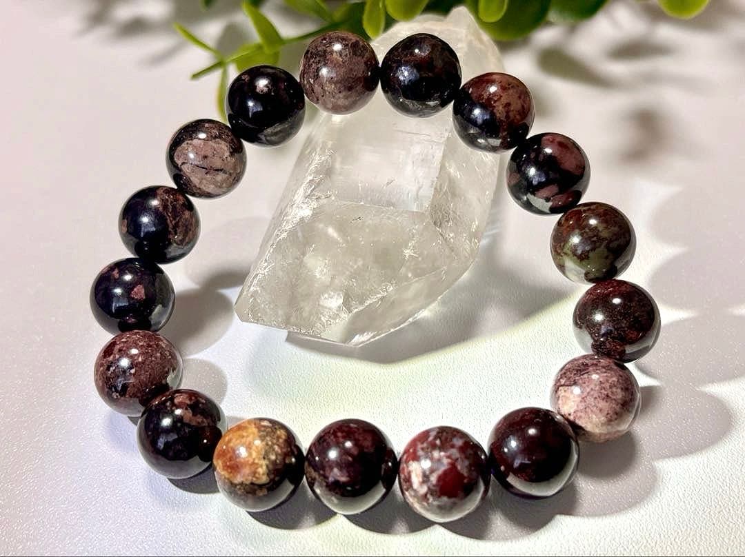 究極品質　20世紀最強ヒーリングストーン　マトリックスブラックフラワースギライト