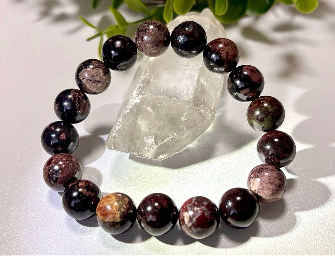 究極品質　20世紀最強ヒーリングストーン　マトリックスブラックフラワースギライト