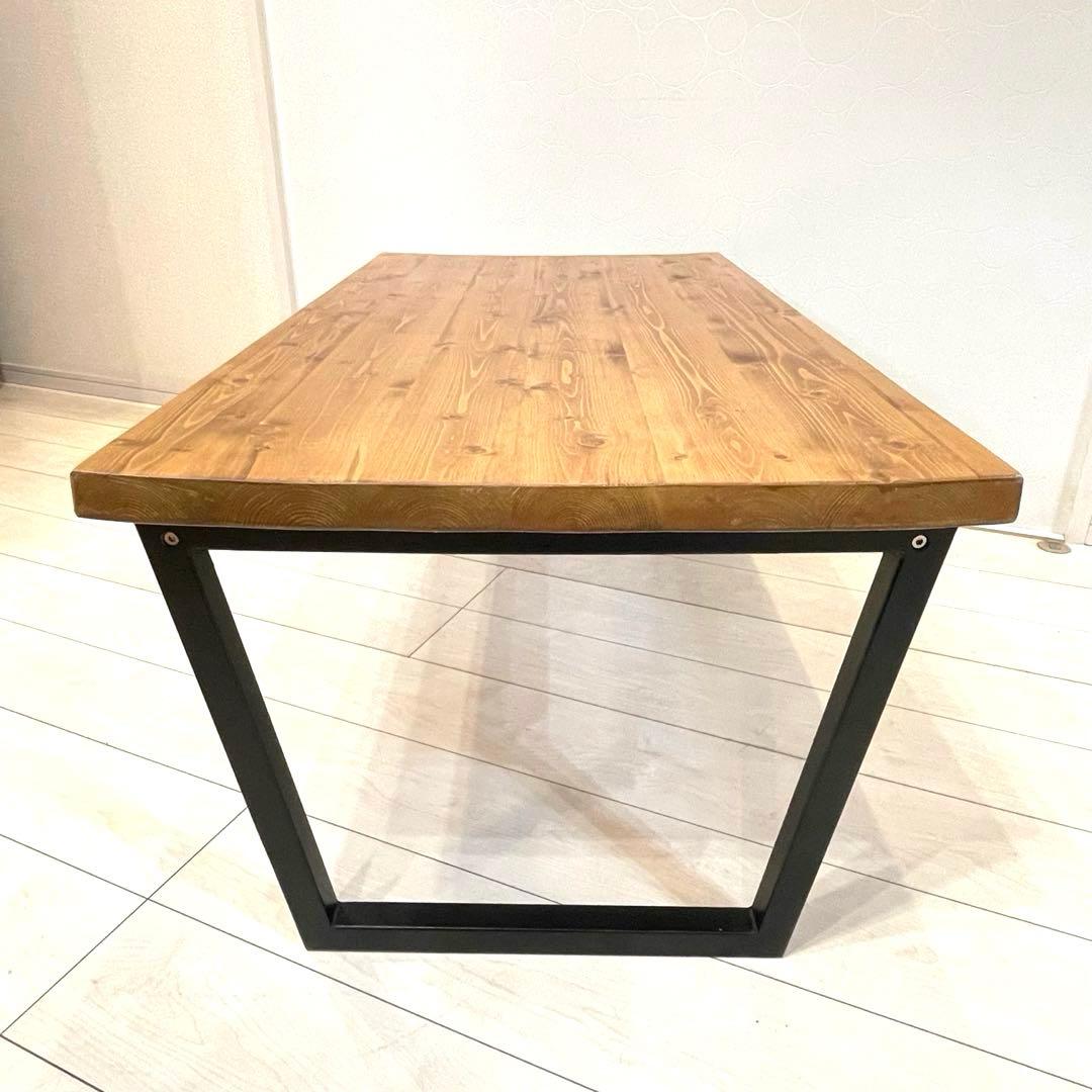 LOWYA】ロウヤ 天然木 センターテーブル アイアン脚 インダストリアル