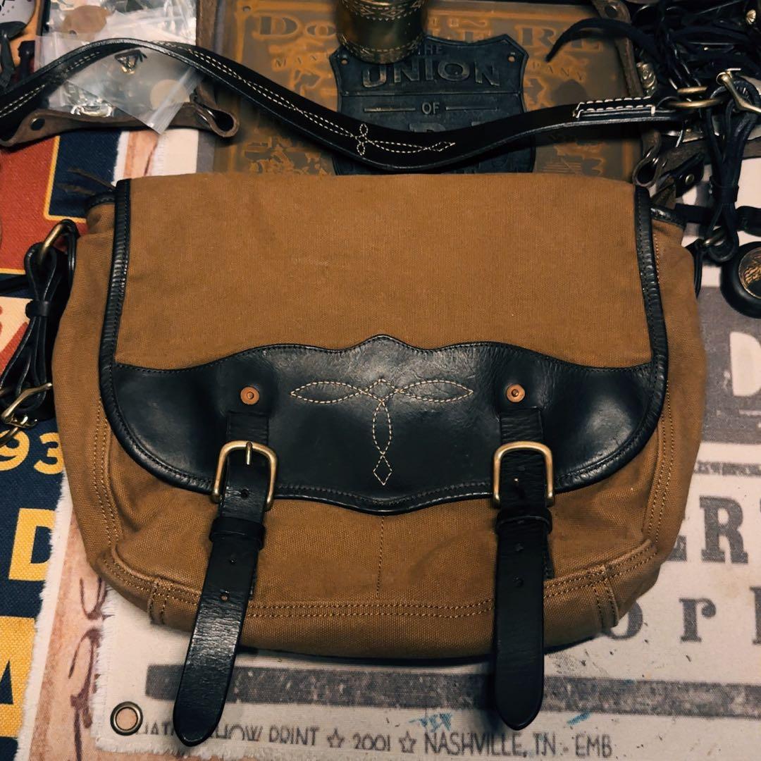 RRL クラシック サドルバッグ