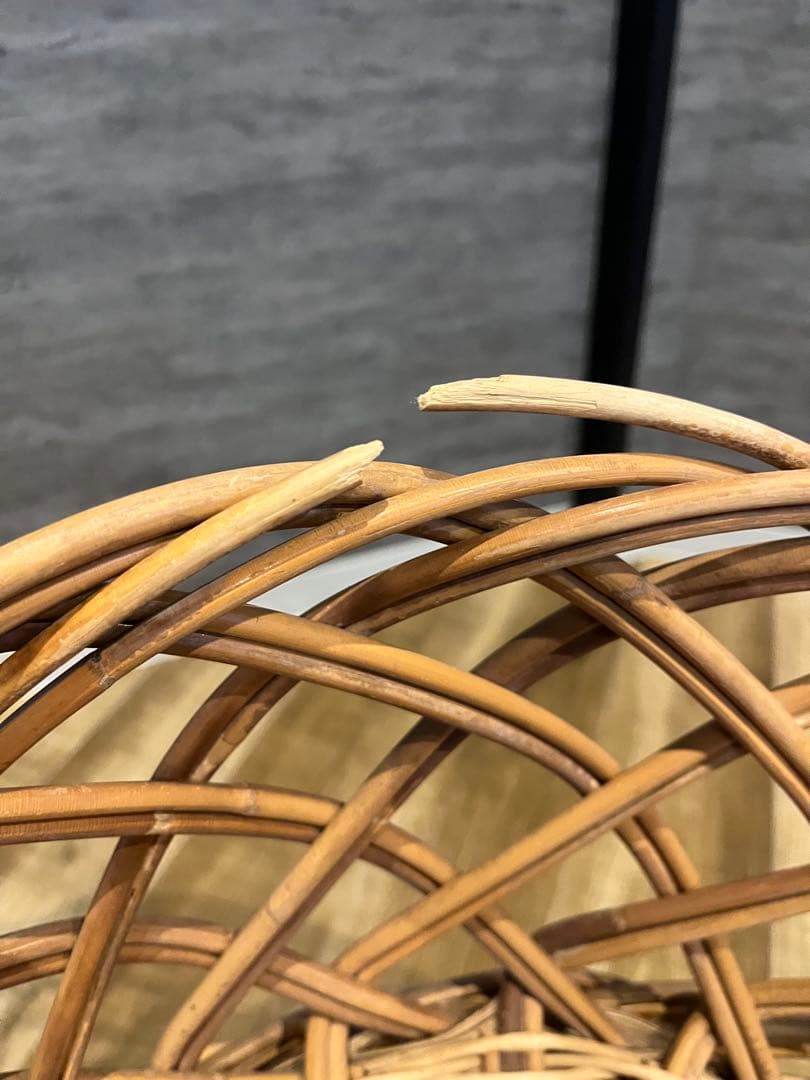 激安/アンティーク/昭和レトロ/古道具/銭湯/籐カゴ/脱衣カゴ/籠/バスケット