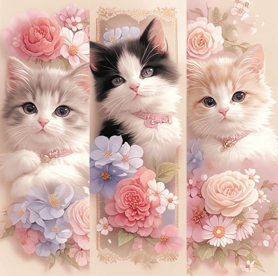 ❤️オーダー製作お受付用　確認用生地一部 260❤️猫パネル生地