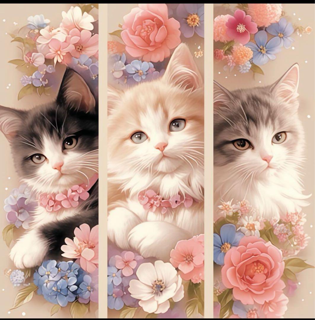 ❤️オーダー製作お受付用　確認用生地一部 260❤️猫パネル生地