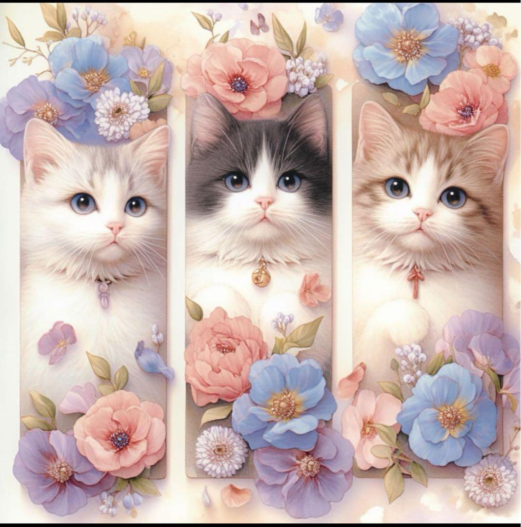 ❤️オーダー製作お受付用　確認用生地一部 260❤️猫パネル生地