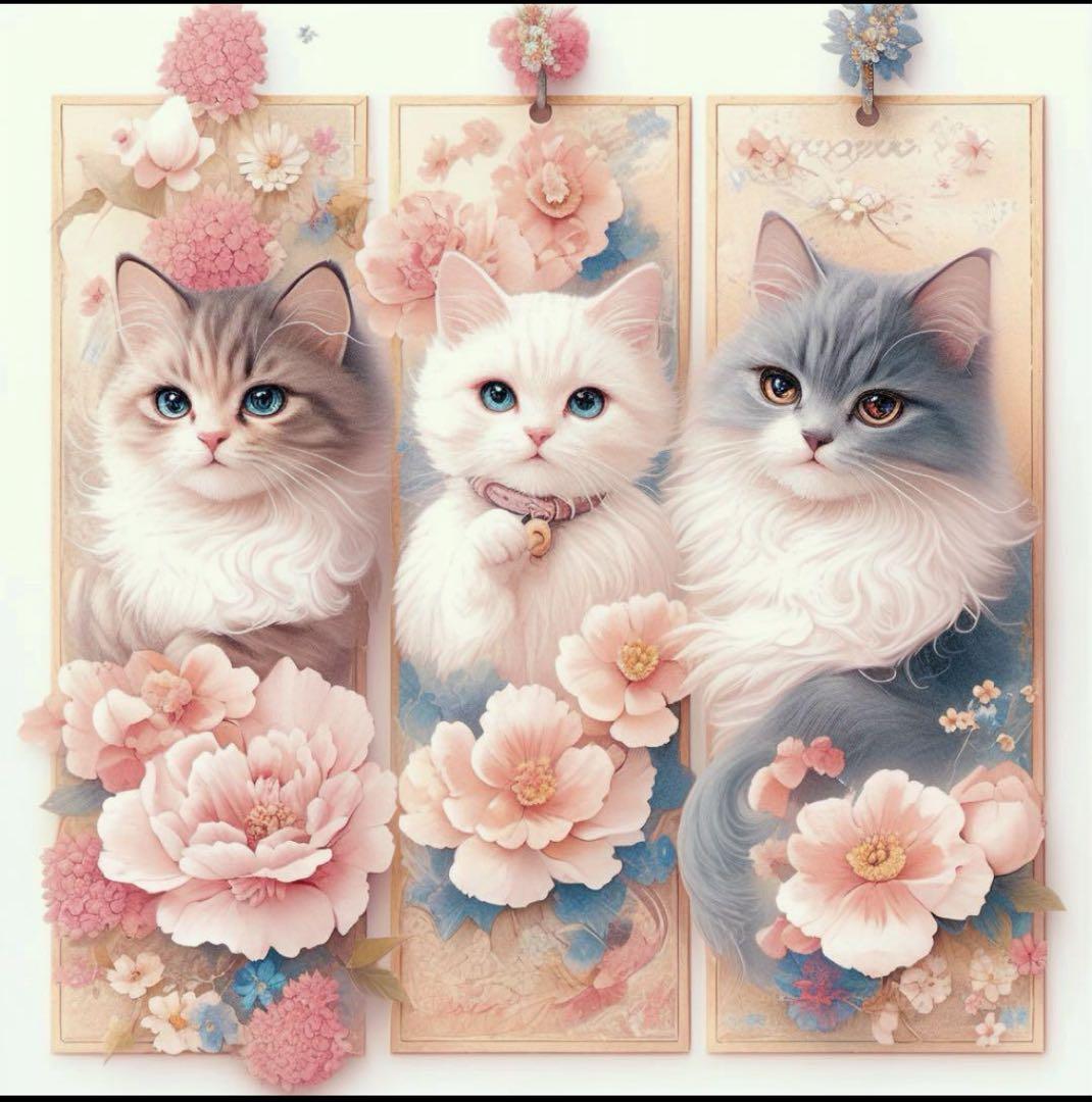 ❤️オーダー製作お受付用　確認用生地一部 260❤️猫パネル生地