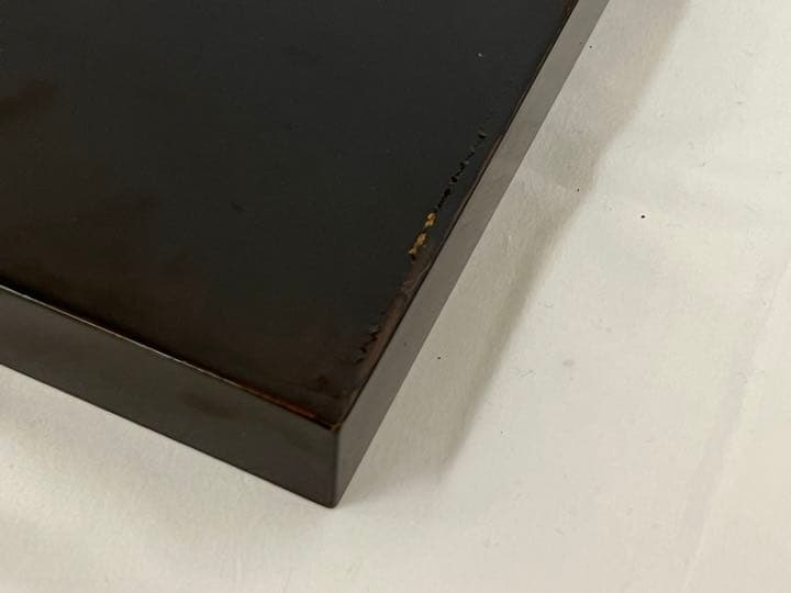 セール【高級】輪島塗　扇面蒔絵入れ子盆