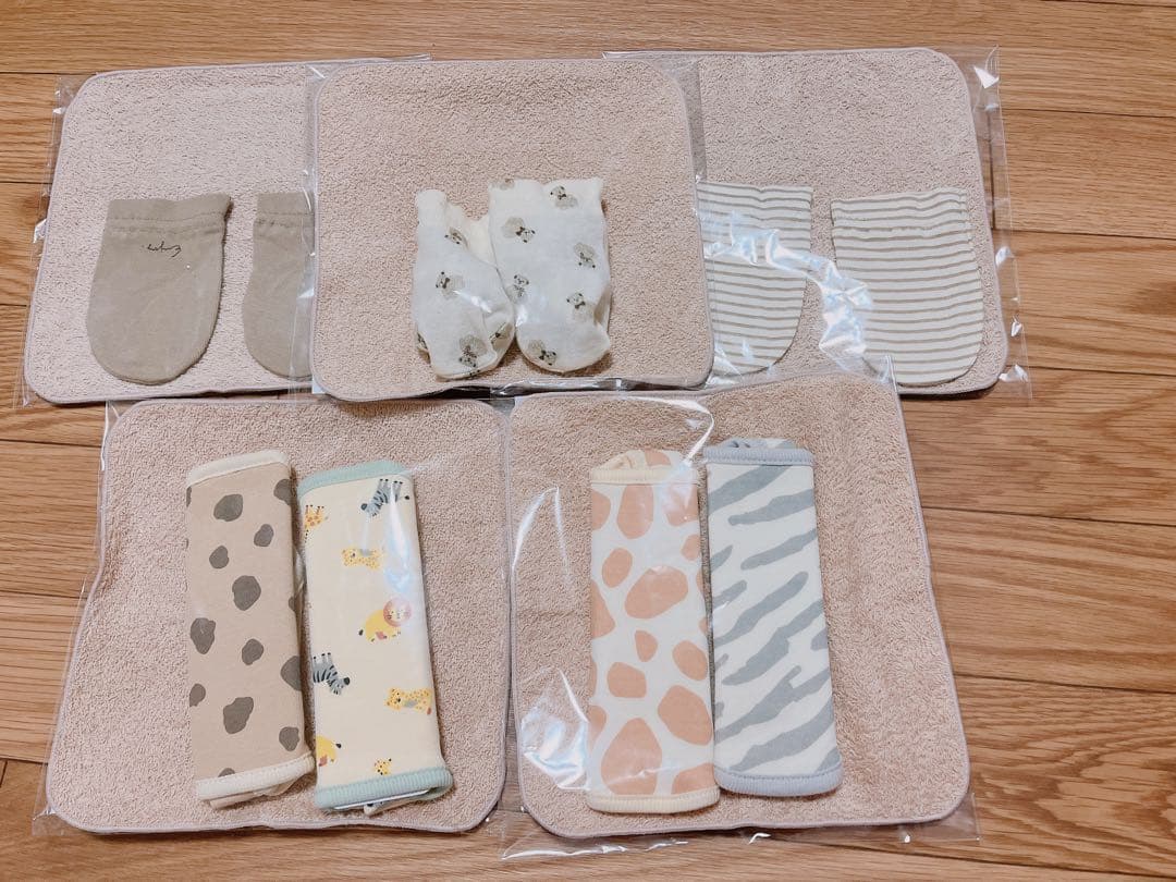 オムツケーキの材料