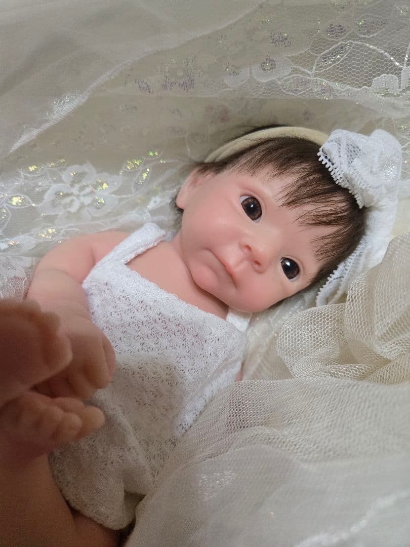 シリコンリボーンドール女の子