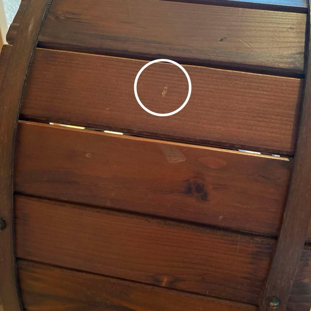 アンテーク調　樽型ワインラック　ボトルラック